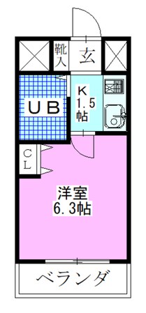 カスタリア船橋の物件間取画像